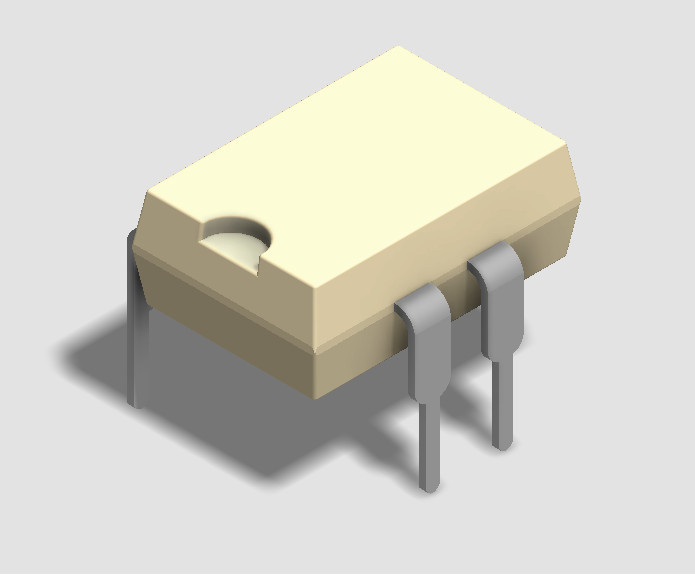 DIP8N (300) Mod 4 Pin