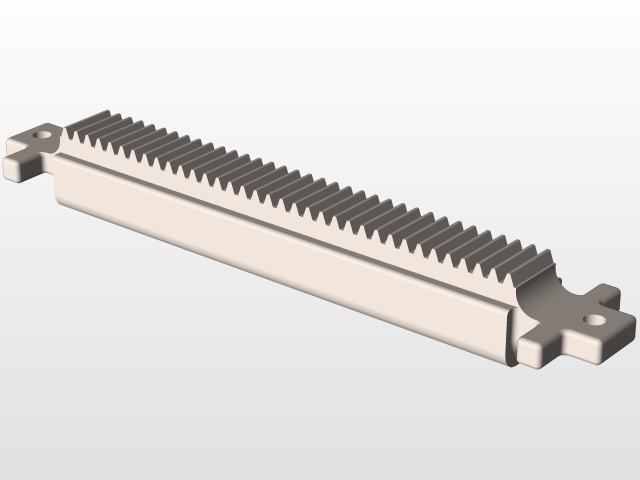 RACK GEAR 2 MODULE