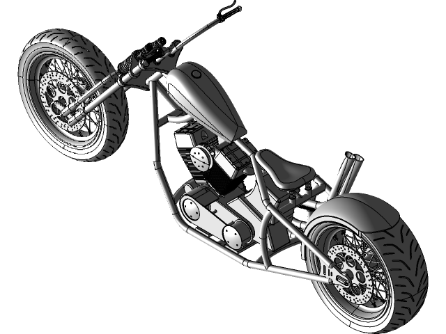 Bobber Frame Design Free CAD Designs, Files & 3D Models | The GrabCAD Community Library