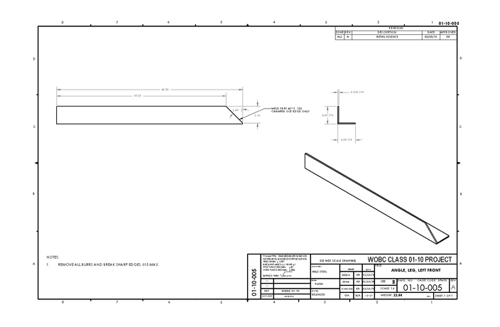 Frame part 05 - engine stand - class project