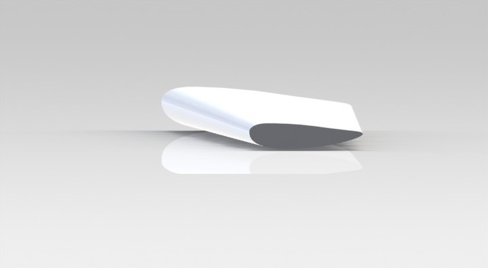 B737 Wing Aerofoil Model Attempt