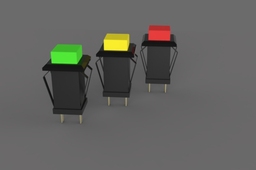 Square Push Button