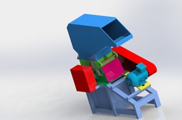 Plastic Shredder (Recycle) Machine