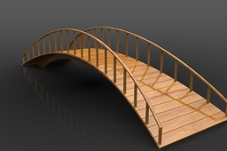 Wooden bridge