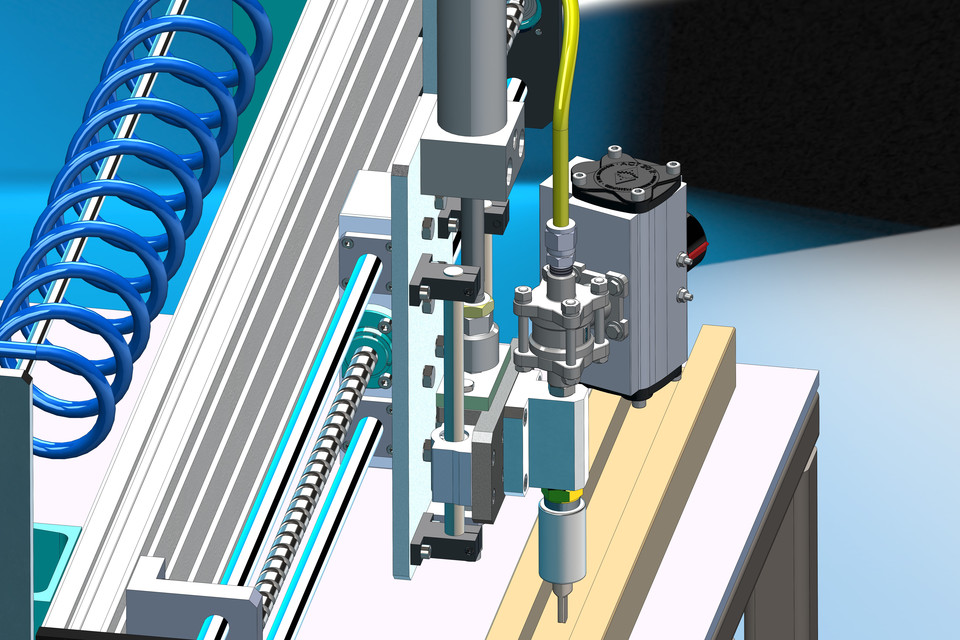 Sealant Application Machine 3D CAD Model Library GrabCAD