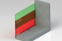 Sliding Glass Terrace Barrier
