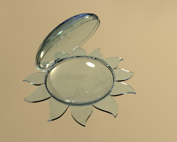 Sun jewelry box