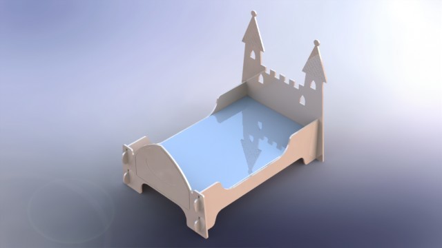 fairy castle bed