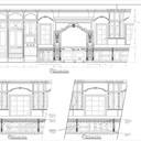 Main Kitchen Floor plan and Elevations