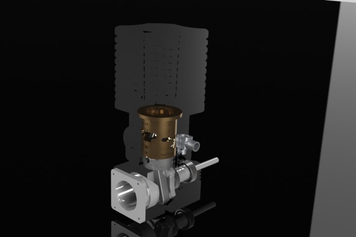 .21 Nitro RC Engine