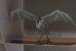 Bat, sheet metal puzzle, rodent, 3d model