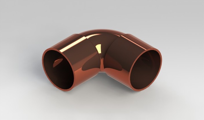 90 ELBOW, 1/2"