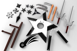Ninja's weapons
