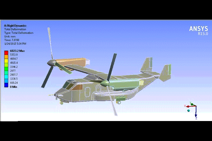 Bell Boeing V 22 Osprey Helicopter 3d Cad Model Library Grabcad