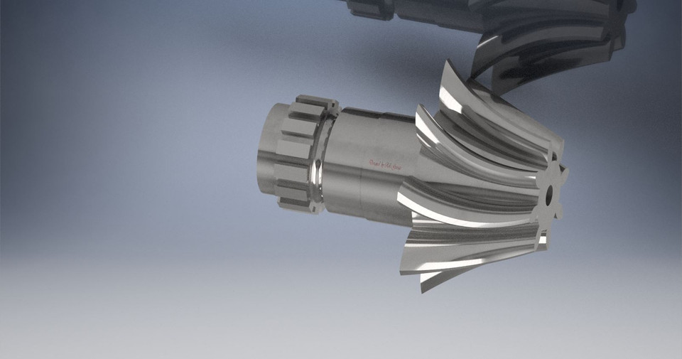 Helical Bevel Gear