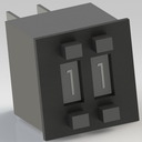 PushButton Thumbwheel Switch