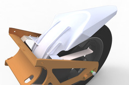 EXOBIKE REAR FENDER #1