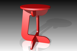 Wooden stool