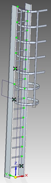 Monkey ladder - Maritime ladder