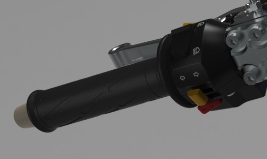 Switc assy, handle, grip, throttle left side