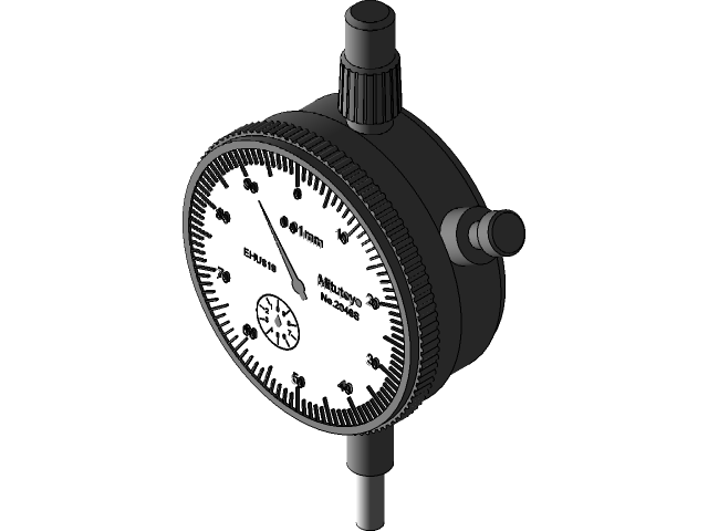 Dial Indicator 3d Cad Model Library Grabcad
