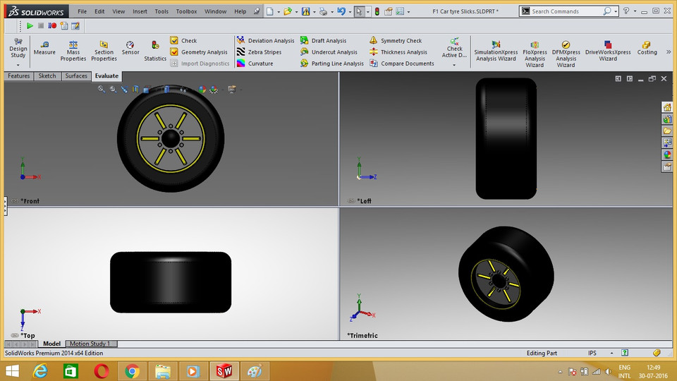 gokart slick tire