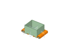 Multi Direction Wheels AGV Logistic Platform