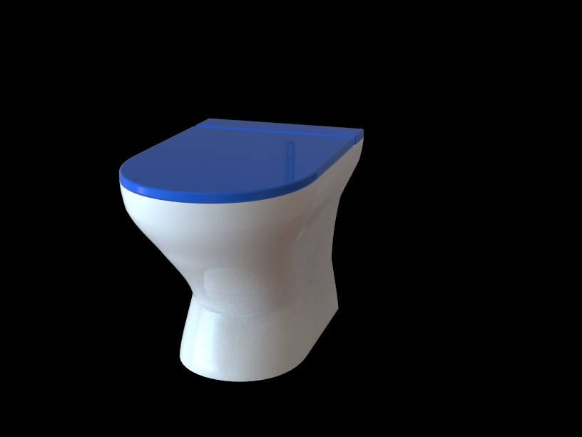 Toilet seat 3D CAD Model Library GrabCAD