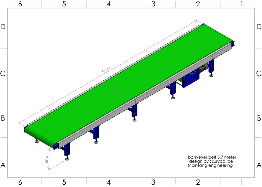 conveyer belt 900mm