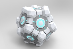 The Parametric twelve sided companion cube.