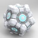 The Parametric twelve sided companion cube.