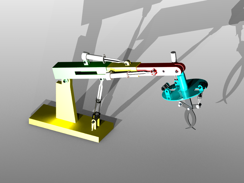 syringe crane 3D CAD Model Library GrabCAD