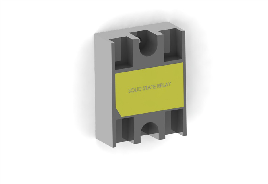 Solid State Relay 3D CAD Model Library GrabCAD