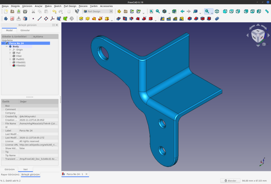 File Fcstd My Drawings - FreeCAD Forum