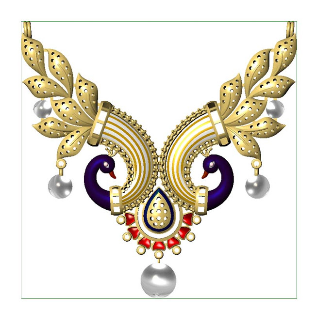 PEACOCK PENDANT