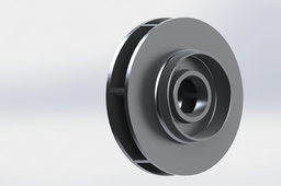 Closed impeller