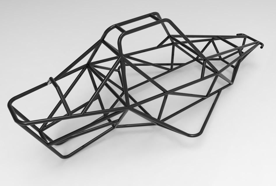 Buggy Chassis 3D CAD Model Library GrabCAD