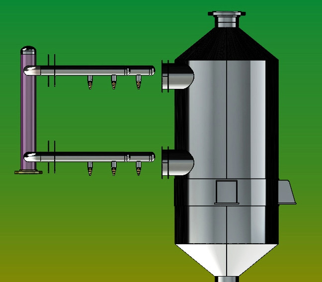 Jet Condenser 3D CAD Model Library GrabCAD