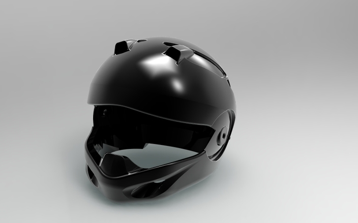 outer shell full face helmet