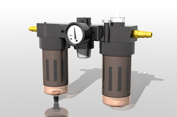 Nu-Line, In-line Air Oiler, Air Regulator valve, SMW Rotary table, valve adjust PSI