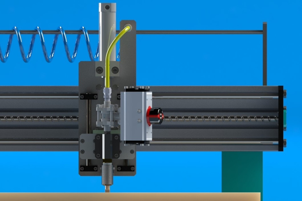 Sealant Application Machine 3D CAD Model Library GrabCAD