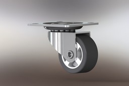 Miniature caster wheel