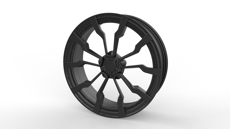 car rim for tyre size 285/75R16 3D CAD Model Library GrabCAD