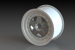 Compomotive 13 x 8 split rim wheel