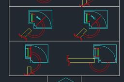 DAMPENING DEVICE FOR WIND BREAKER DOORS