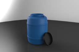 Plastic barrel