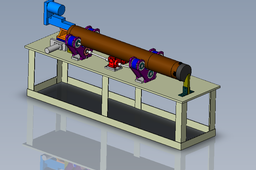 Sealant Removal Machine for Rocket Motors