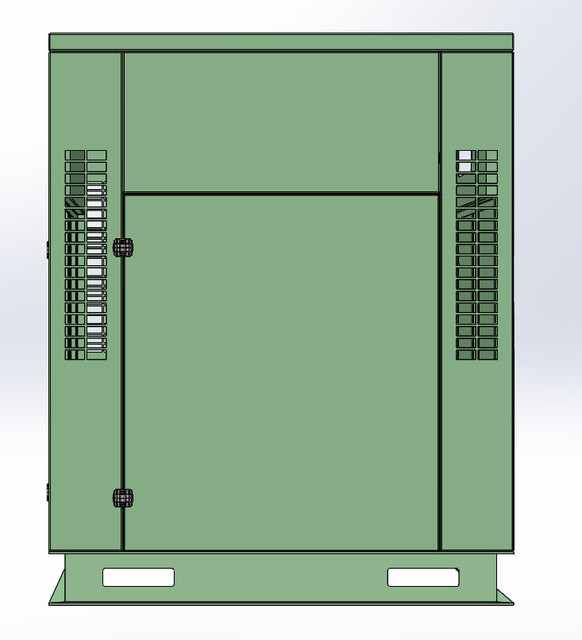 Air Compressor Enclosure 3D CAD Model Library GrabCAD