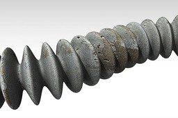 Flexible hose with varying inlet and outlet dia 