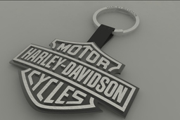 Harley-davidson key-ring